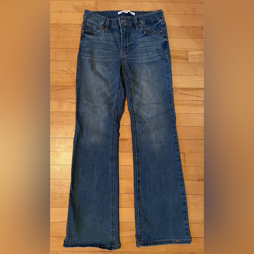 Celebrity Pink Blue Flare Jeans